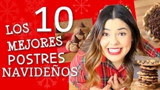 Mis TOP 10 Postres Navideños  RebeO [upl. by Alael426]