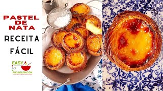 Pastel de Nata Receita Fácil [upl. by Vannie]