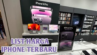 UPDATE PRICE LIST TERBARU IPHONE DI IBOX APRIL 2023 [upl. by Alper965]