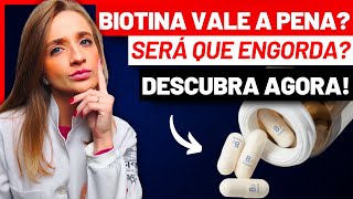 Benefícios da BIOTINA  Para Que Serve Engorda Alimentos Fonte Como Tomar e Dicas [upl. by Moll]