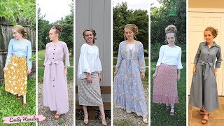 What I Wore to Camp Meeting  Modest Outfits [upl. by Attelrahs638]