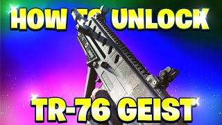 HOW TO UNLOCK THE TR76 GEIST IN MW2 Really Quick [upl. by Pandora]