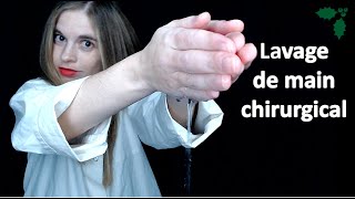 ASMR français Lavage de main chirurgical  Episode 16 Calendrier de lAvent [upl. by Enybor755]