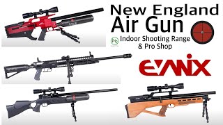 New Airguns 2022 Shot Show EVANIX CloudIBEXRaptor Regulated Semi Autos amp 580cc CF Tanks [upl. by Itsim430]