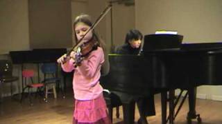 Beethoven Minuet in G violin [upl. by Pat727]