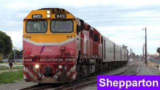 VLine Passenger Trains in Shepparton [upl. by Wamsley]