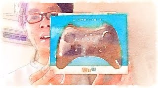 Wii U PRO コントローラーを導入しました。 [upl. by Ydnarb]