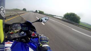 20160807 06 CBR600RR Movistar 168 Full Thottle Run And Conering Recommand [upl. by Lehcer816]