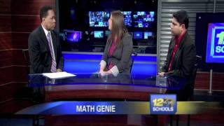 Math Genie Featured on News 12 NJ [upl. by Anomer]