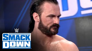 McIntyre will take down Moss to get to Corbin SmackDown Exclusive Feb 25 2022 [upl. by Hallerson]