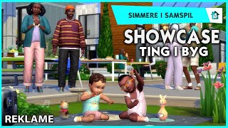 SIMMERE I SAMSPIL  Sims 4 Dansk Showcase 2 af 2 [upl. by Audrey62]