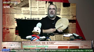 LIVE  TV NEWS BUZAU  Tocatorul de stiri cu Iulian Gavriluta Dezvaluiri despre meciul de box din [upl. by Kluge]