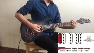 Coil Splitting an Ibanez s570DXQM [upl. by Gavra]