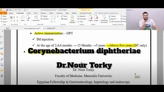 7Corynebacterium diphtheriae [upl. by Infeld]