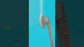 Slicing A Bullet In Half 🔫 yikes  3D Animation in Hindi  shorts [upl. by Anasus668]