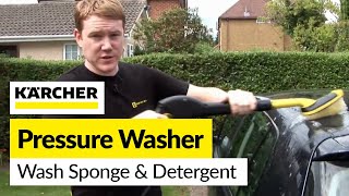 Karcher accessory Karcher Wash Sponge and Detergent [upl. by Nnayt]