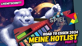 Preview SPIEL Messe Essen 2024  Part 4  Meine Hotlist [upl. by Cort]