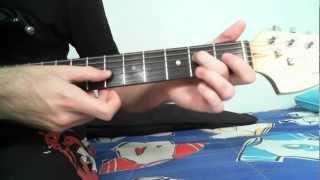 All My Loving Guitar Solo  The Beatles  Tutorial [upl. by Euqirdor]