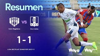 Unión Magdalena vs Once Caldas resumen y goles  Liga BetPlay Dimayor 2023 2  Fecha 12 [upl. by Leelahk969]