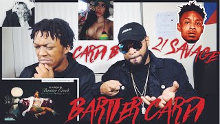 Cardi B  Bartier Cardi feat 21 Savage Official Audio  FVO Reaction [upl. by Fifine]