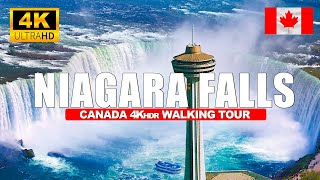 Canada Niagara Falls 🇨🇦 2024 in 4K UHD HDR 60 fps Walking Tour [upl. by Ainehs351]