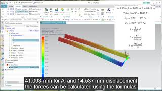 The difference between RBE2 and RBE3 elements using a simple beam example [upl. by Carn]