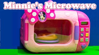 Unboxing the Minnie Mouse Marvelous Microwave Playset [upl. by Orecic]