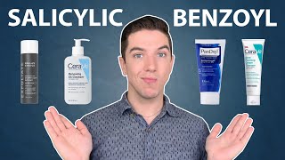 Salicylic Acid vs Benzoyl Peroxide Which is Best [upl. by Aikyt297]