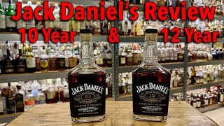 Jack Daniels 10 amp 12 Year Old Whiskeys Reviewed [upl. by Savill]