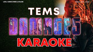 TEMS  DAMAGES  KARAOKE VERSION [upl. by Sanyu359]