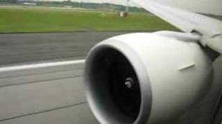 PIA Boeing 777 Take off from Manchester to JFK roaring engines [upl. by Atlas]