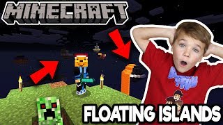 FLOATING ISLANDS in MINECRAFT SURVIVAL MODE [upl. by Naget]