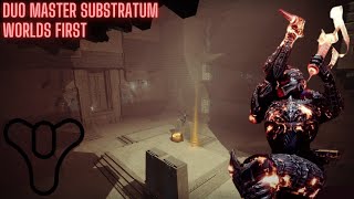 Worlds First Duo Master Substratum [upl. by Marylee]