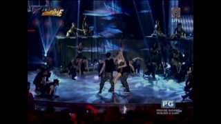 Coleen Garcia does stunts on Showtime [upl. by Hanselka]