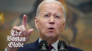 Supreme Court bans affirmative action President Biden Harvard students react [upl. by Ellis]