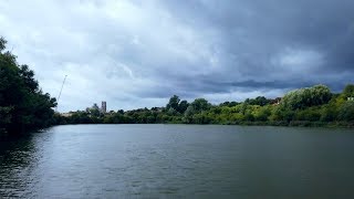 Roswell Pits  Ely  Aerial Views of Cambridgeshire Fenlands  4K [upl. by Trevorr]