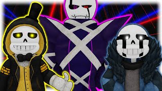 Ganz  Bill Sans  Phase 2  X Gaster Showcase Undertale  The Start of Madness [upl. by Fortier392]