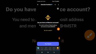 HOW TO CONNECT BINANCE WALLET ADDRESS TO HAMSTER KOMBAT RESET AND CONNECT YOUR BINANCE [upl. by Irneh]