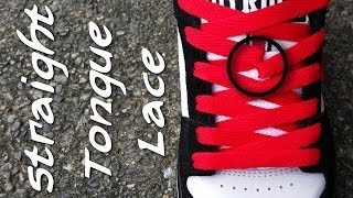 How to Straight Tongue lace your shoes [upl. by Carolle118]