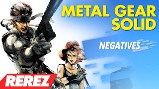 Everything Wrong With Metal Gear Solid  Negatives  Rerez [upl. by Manella]