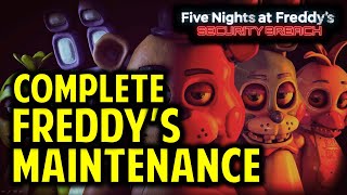 FNAF Security Breach  All Weapons amp Freddy Upgrades Showcase 2021 [upl. by Dorthea]