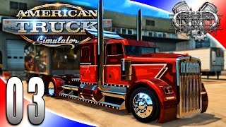 American Truck Simulator Gameplay  EP3  Hot Rod Kenworth W900 Channel Update HD Trucking Sim [upl. by Emyaj]