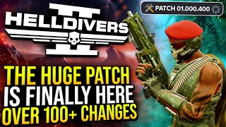 Helldivers 2 Just got Its Biggest Update They BUFFED EVERYTHING [upl. by Scharf]