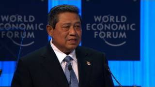 Davos Annual Meeting 2011  Susilo Bambang Yudhoyono [upl. by Ever]