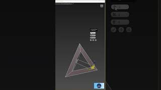 Triangular pyramid modeling in 3ds max  Hanora 3D [upl. by Yellek727]