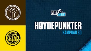 Mjøndalen  BodøGlimt  03  Høydepunkter  Kampdag 30  Eliteserien 2021 [upl. by Nollad549]