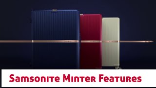 Samsonite Minter Features  Secure Zipper  Ultra Lightweight [upl. by Adne871]