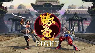 Samurai Shodown Ranked matches Iroha JianTheWolf vs BasaraKyoshiro Cul [upl. by Aikemahs942]