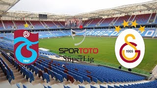 Trabzonspor vs Galatasaray  201819 Süper Lig  PES 2019 [upl. by Billi]