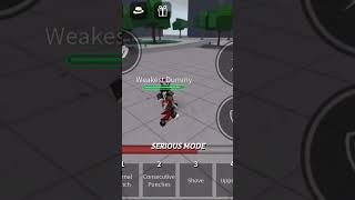 Saitama combo  strongest battlegrounds  strongestbattlegroundscombo robloxsaitama [upl. by Dewhirst590]